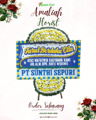 Papan Bunga Duka di Mentawa Baru Ketapang